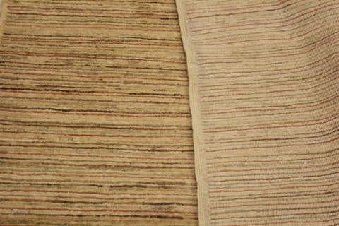 handmade Modern Gabbeh Beige Rust Hand Knotted RECTANGLE 100% WOOL area rug 4' x 6'