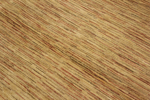handmade Modern Gabbeh Beige Rust Hand Knotted RECTANGLE 100% WOOL area rug 4' x 6'