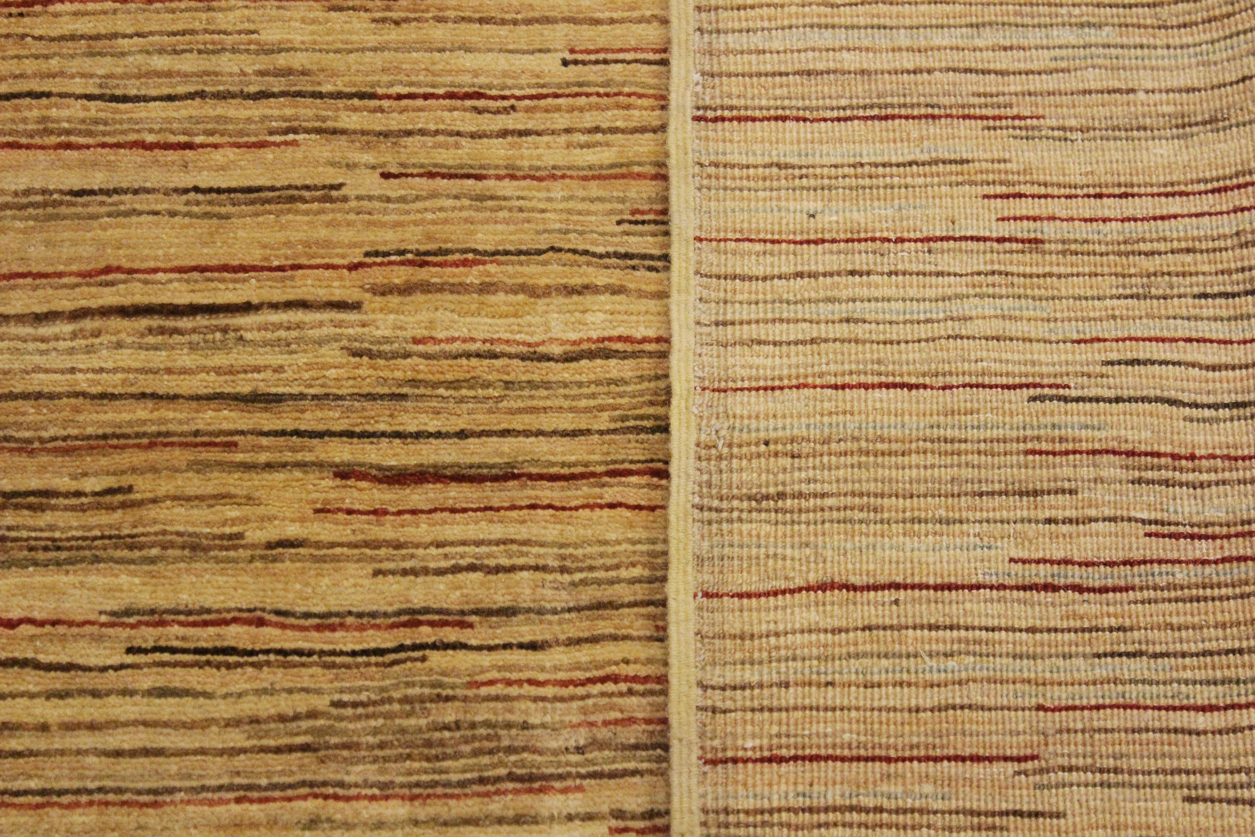 handmade Modern Gabbeh Beige Brown Hand Knotted RECTANGLE 100% WOOL area rug 4' x 5'