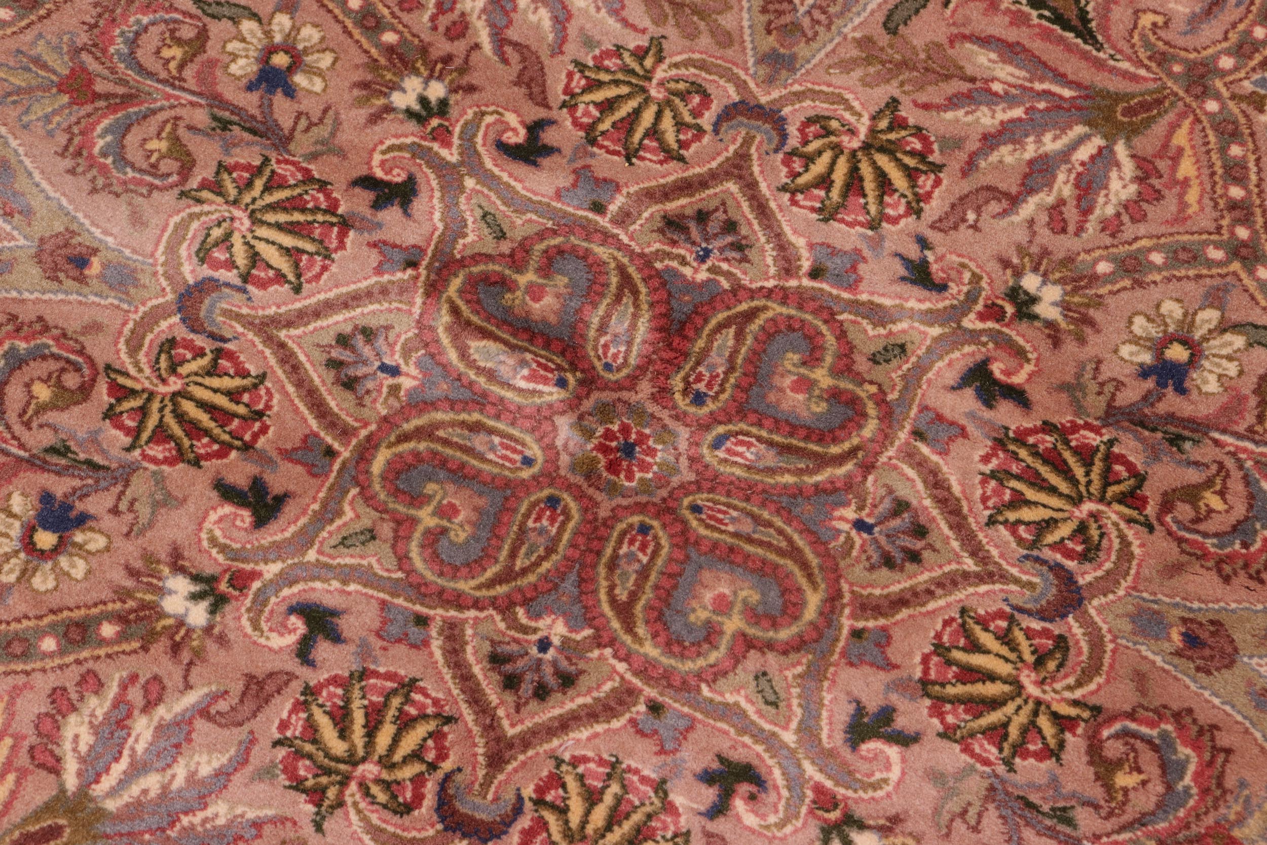 handmade Traditional Razia Lt. Brown Lt. Brown Hand Knotted RECTANGLE 100% WOOL area rug 4x6
