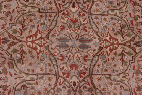 handmade Transitional Tabriz Lt. Gray Copper Hand Knotted RECTANGLE 100% WOOL area rug 8x10