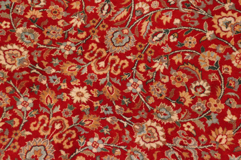 handmade Traditional Regular Red Beige Hand Knotted RECTANGLE 100% WOOL area rug 8x10