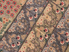 handmade Traditional Razia Green Gray Hand Knotted RECTANGLE 100% WOOL area rug 8x10