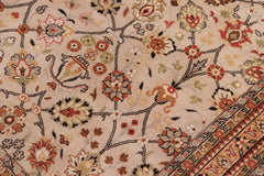 handmade Traditional Regular Beige Black Hand Knotted RECTANGLE 100% WOOL area rug 9'X12'