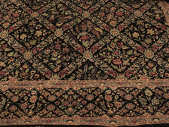 handmade Traditional Nadeem Black Green Hand Knotted RECTANGLE 100% WOOL area rug 9x12