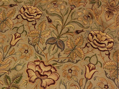 handmade Traditional Lily Taupe Red Hand Knotted RECTANGLE 100% WOOL area rug 9x12