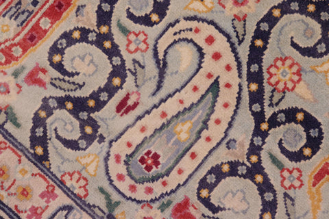 handmade Transitional Guhm Blue Beige Hand Knotted RECTANGLE 100% WOOL area rug 5x7