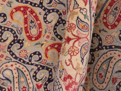 handmade Transitional Guhm Blue Beige Hand Knotted RECTANGLE 100% WOOL area rug 5x7