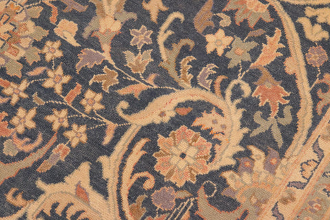 handmade Traditional Kafkaz Green Ivory Hand Knotted RECTANGLE 100% WOOL area rug 10x14