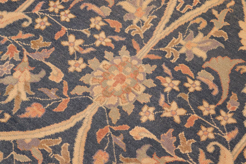 handmade Traditional Kafkaz Green Ivory Hand Knotted RECTANGLE 100% WOOL area rug 10x14