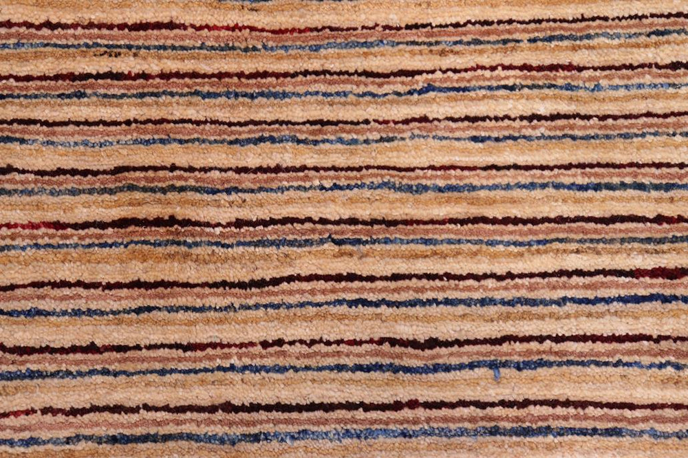 handmade Modern Gabbeh Red Brown Hand Knotted RECTANGLE 100% WOOL area rug 5 X7 