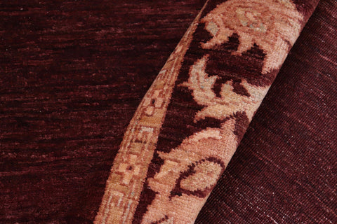 handmade Modern Gabbeh Maroon Beige Hand Knotted RECTANGLE 100% WOOL area rug 5' x 7'