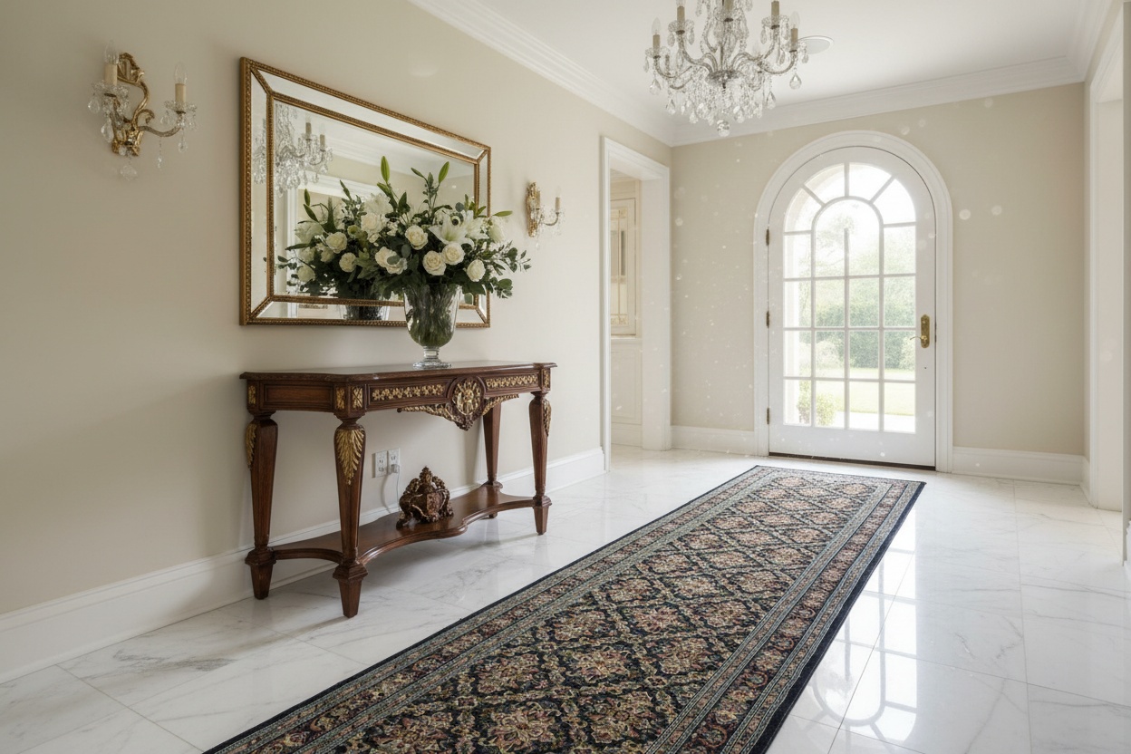 handmade Traditional Tabriz Black Pink Hand Knotted RUNNER 100% WOOL area rug 3x10