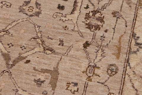 handmade Traditional Kafkaz Lt. Tan Gold Hand Knotted RECTANGLE 100% WOOL area rug 3x5
