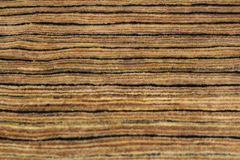 handmade Modern Gabbeh Beige Green Hand Knotted RECTANGLE 100% WOOL area rug 3' x 5'
