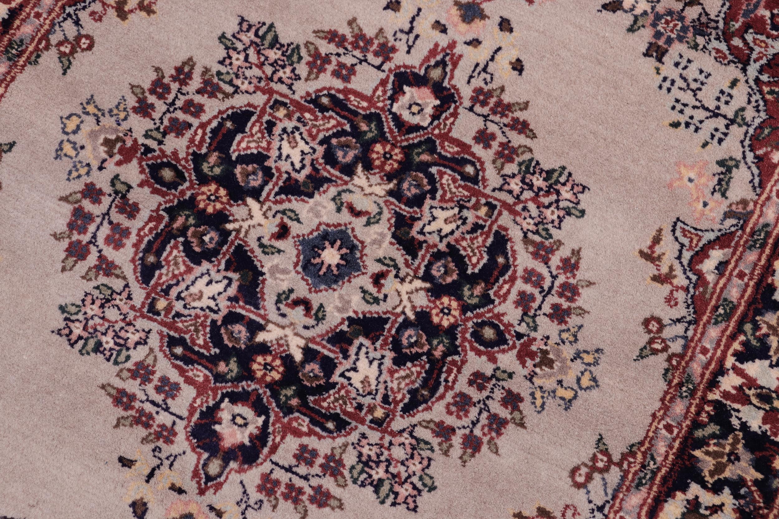 handmade Traditional B/2 Gray Blue Hand Knotted RECTANGLE 100% WOOL area rug 2x3