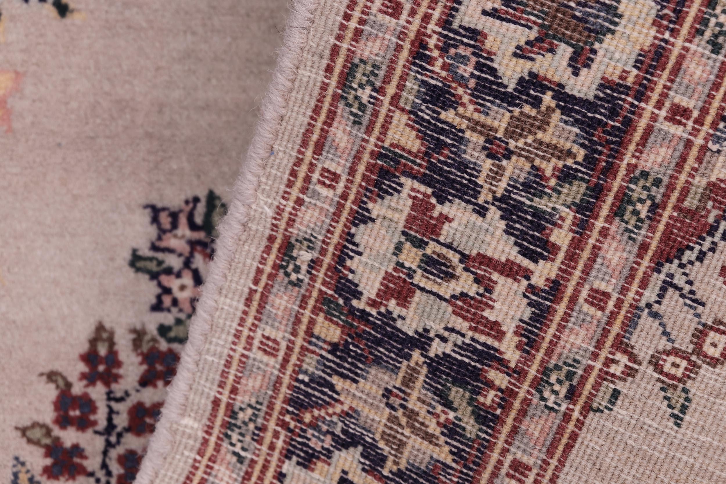 handmade Traditional B/2 Gray Blue Hand Knotted RECTANGLE 100% WOOL area rug 2x3