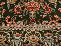 handmade Traditional Gasvin Green Pink Hand Knotted RECTANGLE 100% WOOL area rug 2x4