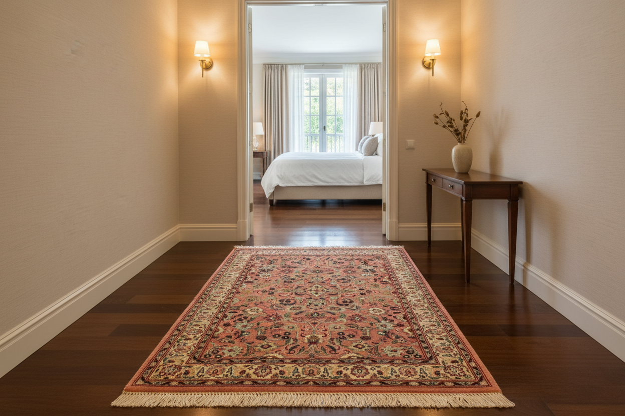 handmade Traditional Abasi Afsha Pink Beige Hand Knotted RECTANGLE 100% WOOL area rug 2x4
