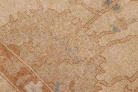 handmade Traditional Kafkaz Tan Rust Hand Knotted RECTANGLE 100% WOOL area rug 13x18