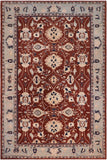 handmade Traditional Kafkaz Brown Lt. Blue Hand Knotted RECTANGLE 100% WOOL area rug 12 x 18