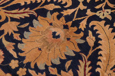 handmade Traditional Sultanabad Blue Red Hand Knotted RECTANGLE 100% WOOL area rug 10 x 14