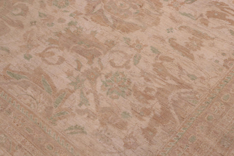 handmade Traditional Kafkaz Lt. Tan Tan Hand Knotted RECTANGLE 100% WOOL area rug 12x15