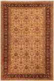 handmade Transitional Kafkaz Lt. Gold Brown Hand Knotted RECTANGLE 100% WOOL area rug 10 x 16