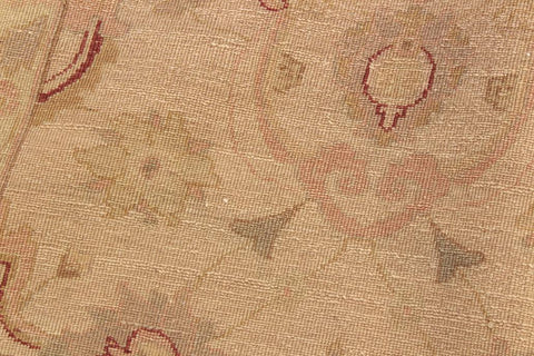 handmade Traditional  Gold Gold Hand Knotted RECTANGLE 100% WOOL area rug 9'X12'