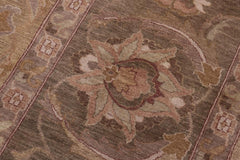 handmade Traditional Design Gold Green Hand Knotted RECTANGLE 100% WOOL area rug 12'X17'