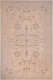 Boho Chic Ziegler Zora Light Tan/Light Green Wool Rug - 13'3'' x 17'9''