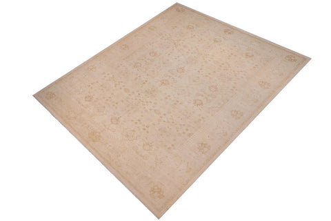 handmade Traditional Kafkaz Ivory Tan Hand Knotted RECTANGLE 100% WOOL area rug 12x18