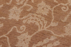 handmade Transitional Kafkaz Brown Brown Hand Knotted RECTANGLE 100% WOOL area rug 12X18