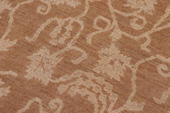 handmade Transitional Kafkaz Brown Brown Hand Knotted RECTANGLE 100% WOOL area rug 12X18