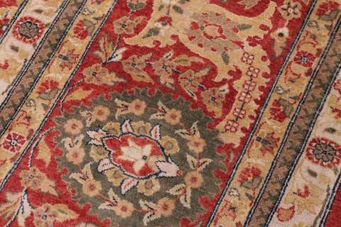 handmade Transitional Design Rust Rust Hand Knotted RECTANGLE 100% WOOL area rug 12 x 16