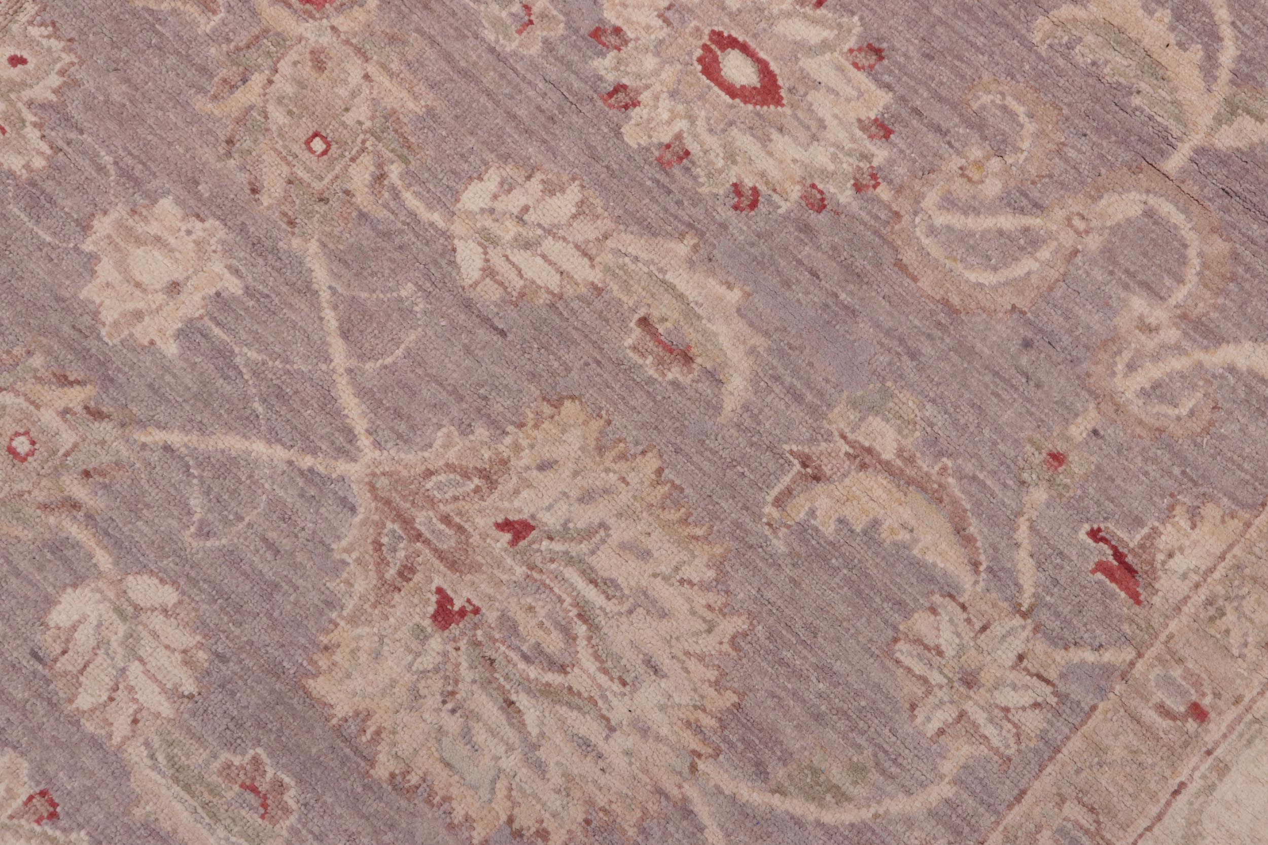 handmade Traditional  Lt. Brown Ivory Hand Knotted SQUARE 100% WOOL area rug 7x7