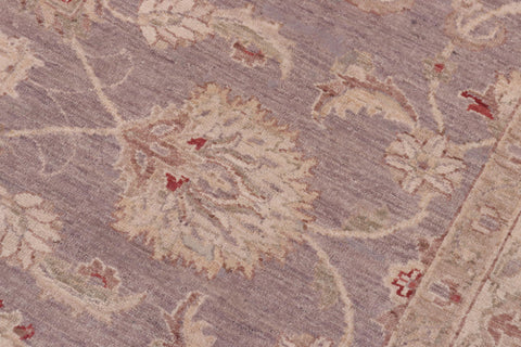 handmade Traditional  Lt. Brown Ivory Hand Knotted SQUARE 100% WOOL area rug 7x7