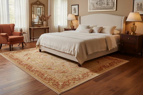 handmade Transitional Shama Taupe Rust Hand Knotted RECTANGLE 100% WOOL area rug 10 x 13