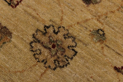 A02811, 5 7"x 5 8",Traditional                   ,6x6,Beige,RUST,Hand-knotted                  ,Pakistan   ,100% Wool  ,Round      ,652671148767