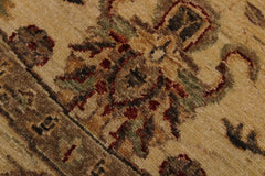A02811, 5 7"x 5 8",Traditional                   ,6x6,Beige,RUST,Hand-knotted                  ,Pakistan   ,100% Wool  ,Round      ,652671148767