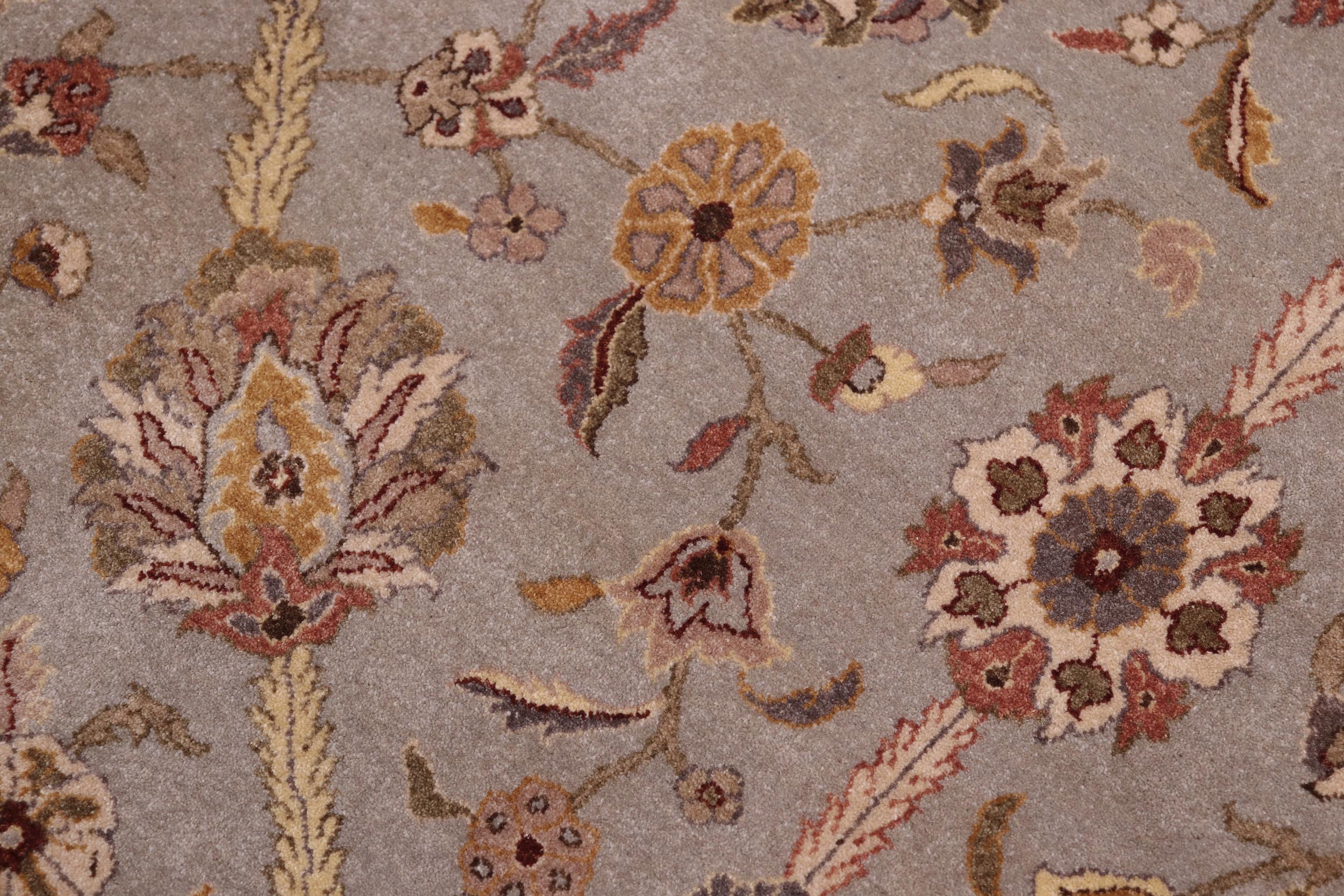 handmade Transitional Jafri Lt. Gray Tan Hand Knotted RECTANGLE 100% WOOL area rug 12 x 15