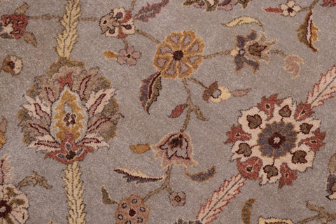 Vintage Jafri Stephani Gray/Tan Wool Rug - 12'4''X15'5''