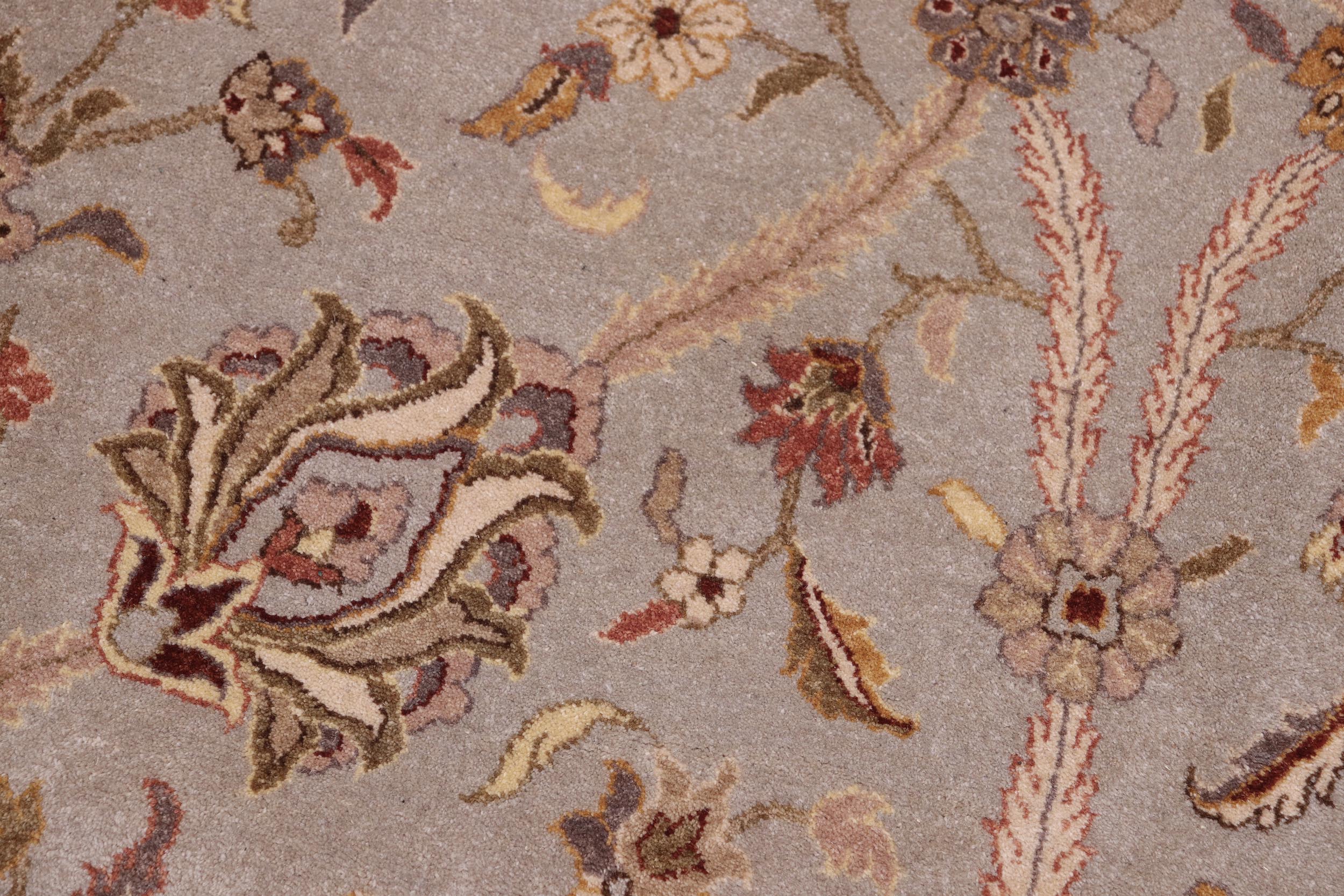 handmade Transitional Jafri Lt. Gray Tan Hand Knotted RECTANGLE 100% WOOL area rug 12 x 15