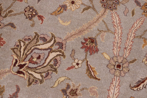 handmade Transitional Jafri Lt. Gray Tan Hand Knotted RECTANGLE 100% WOOL area rug 12 x 15