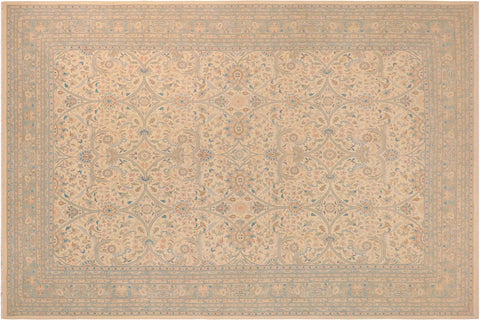 handmade Traditional Kafkaz Lt. Gray Gray Hand Knotted RECTANGLE 100% WOOL area rug 10x14