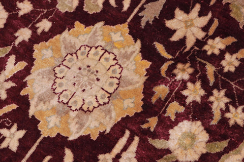 handmade Transitional Design Red Red Hand Knotted RECTANGLE 100% WOOL area rug 12' x 19'