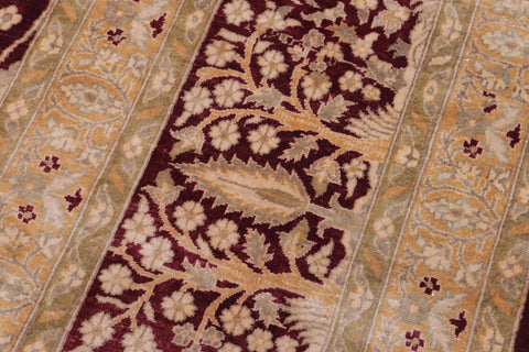 handmade Transitional Design Red Red Hand Knotted RECTANGLE 100% WOOL area rug 12' x 19'