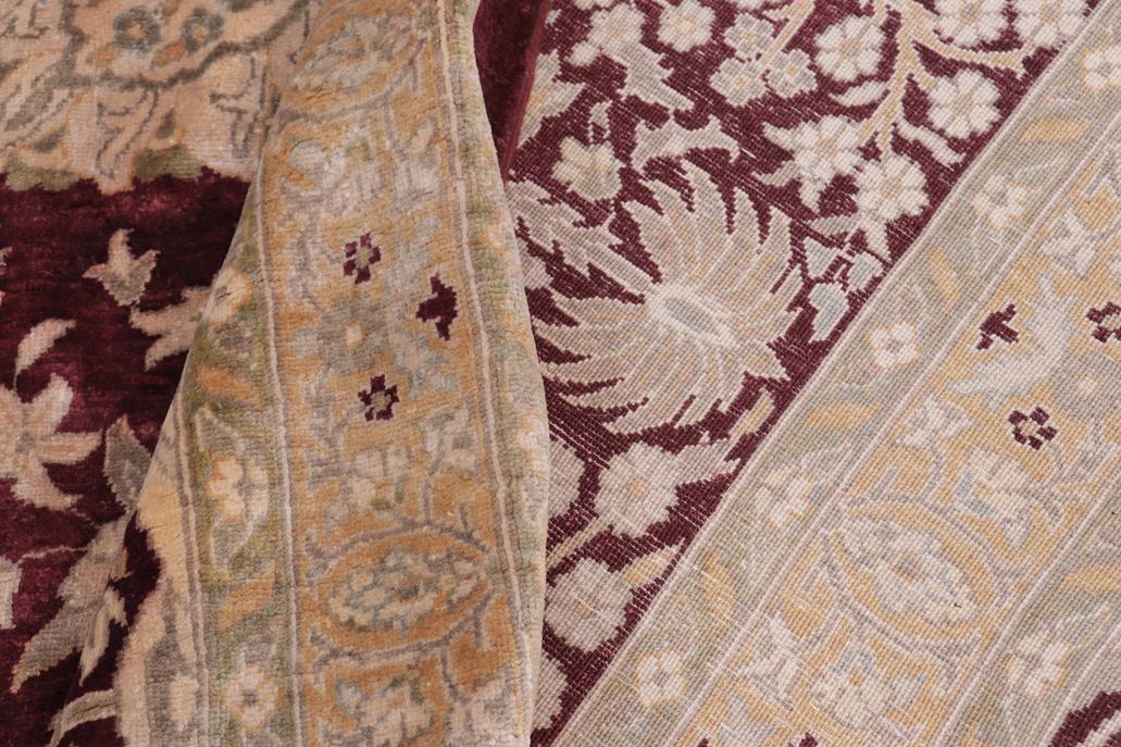 handmade Traditional Design Red Red Hand Knotted RECTANGLE 100% WOOL area rug 12'X19'