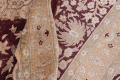 handmade Traditional Design Red Red Hand Knotted RECTANGLE 100% WOOL area rug 12'X19'