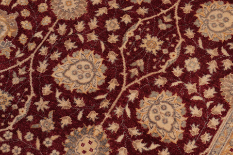 handmade Transitional Design Red Red Hand Knotted GALLERY 100% WOOL area rug 6' x 12'